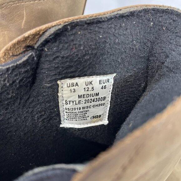 NWT Vibram cH2O Mens 550 Outdoor Waterproof Chelsea Boot Size 13 Medium Drybuilt main image 10